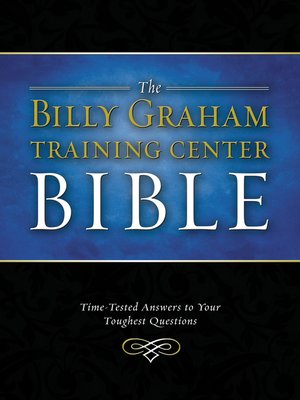 cover image of NKJV, Billy Graham Training Center Bible
